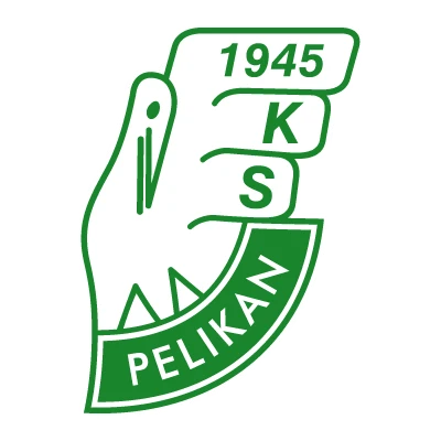 Herb klubu KS Pelikan Łowicz z 1945 roku.